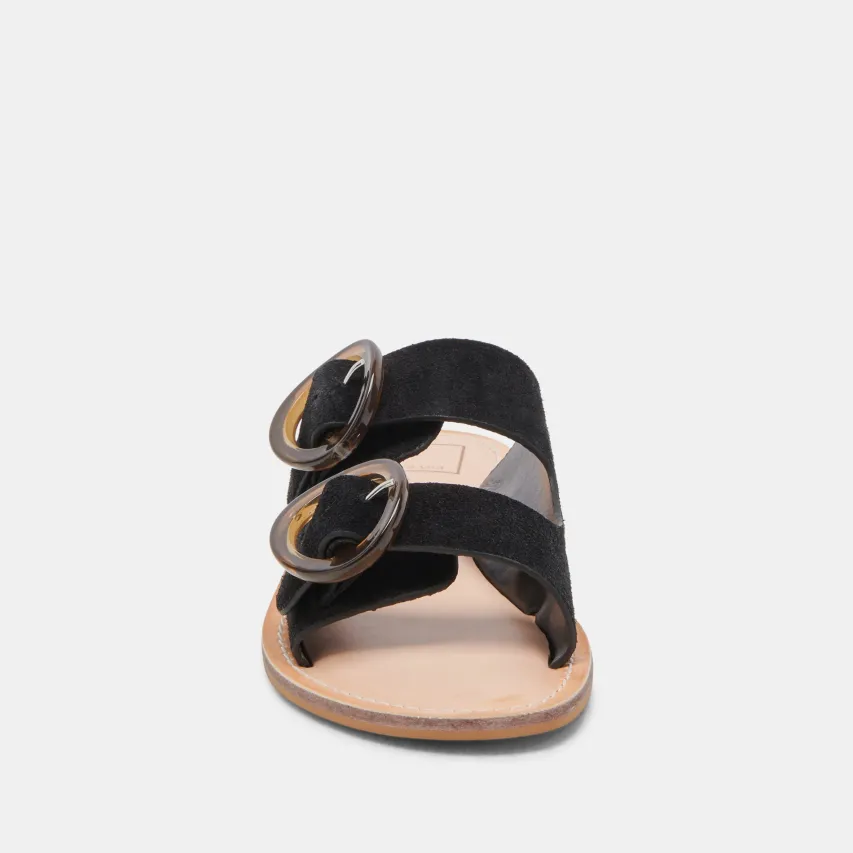 SECILY SANDALS ONYX SUEDE^Dolce Vita Online
