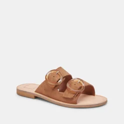 SECILY SANDALS PECAN SUEDE^Dolce Vita New