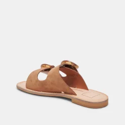 SECILY SANDALS PECAN SUEDE^Dolce Vita New