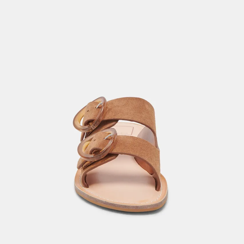 SECILY SANDALS PECAN SUEDE^Dolce Vita New