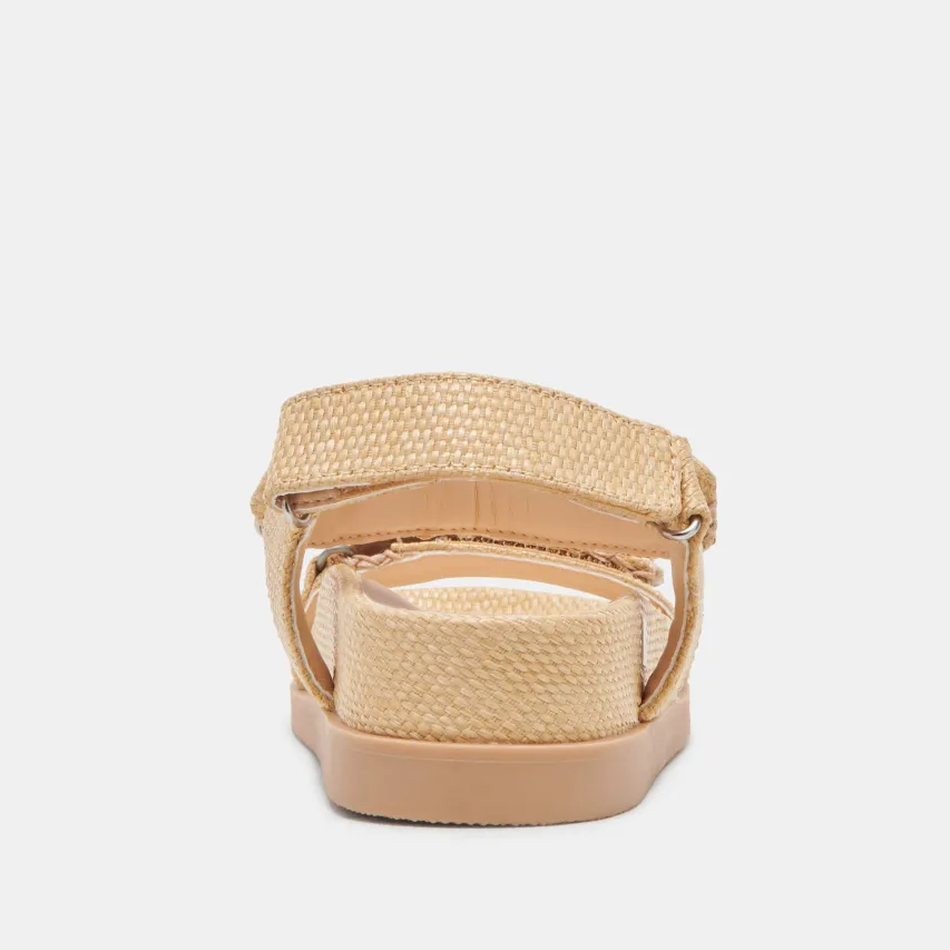 SENORA SANDALS LT NATURAL RAFFIA^Dolce Vita Sale