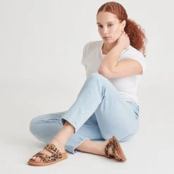 SEVANA SANDALS DK LEOPARD CALF HAIR^Dolce Vita Online