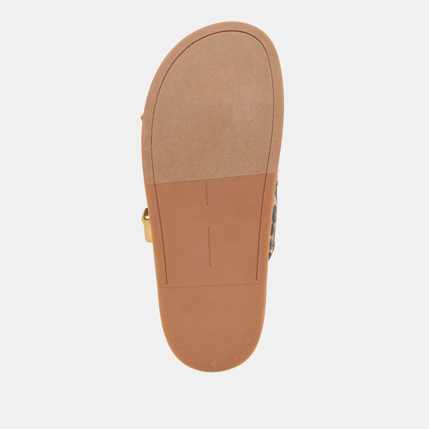 SEVANA SANDALS DK LEOPARD CALF HAIR^Dolce Vita Online