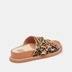 SEVANA SANDALS DK LEOPARD CALF HAIR^Dolce Vita Online