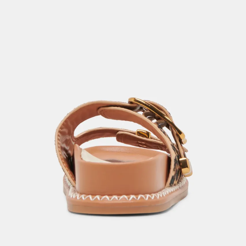 SEVANA SANDALS DK LEOPARD CALF HAIR^Dolce Vita Online