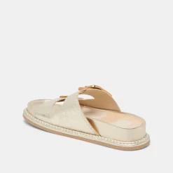 SEVANA SANDALS LIGHT GOLD DISTRESSED LEATHER^Dolce Vita Outlet