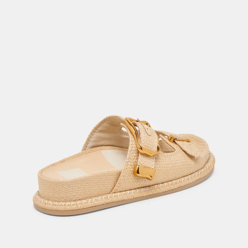 SEVANA SANDALS LT NATURAL RAFFIA^Dolce Vita Fashion