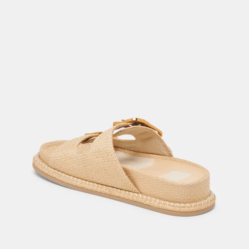 SEVANA SANDALS LT NATURAL RAFFIA^Dolce Vita Fashion