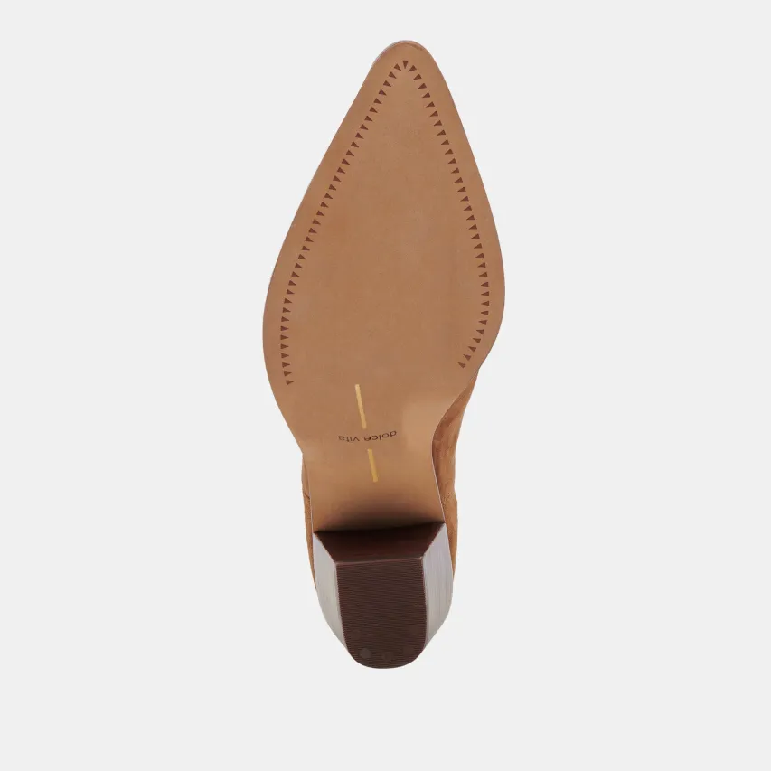 SHADIE H2O BOOTIES BROWN SUEDE^Dolce Vita Fashion