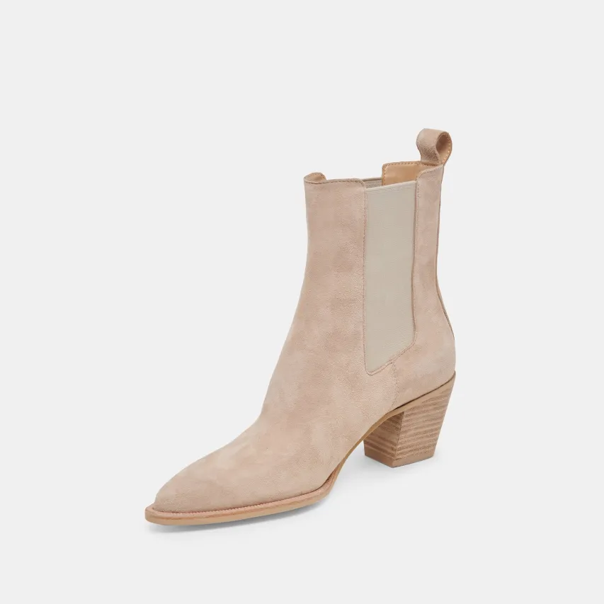 SHADIE H2O BOOTIES DUNE SUEDE^Dolce Vita Sale