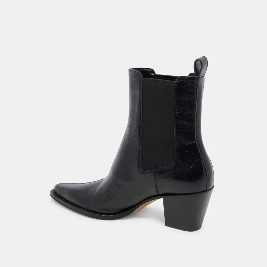 SHADIE H2O BOOTIES MIDNIGHT CRINKLE PATENT^Dolce Vita Discount