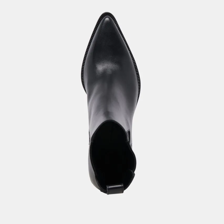 SHADIE H2O WIDE BOOTIES BLACK LEATHER^Dolce Vita Best