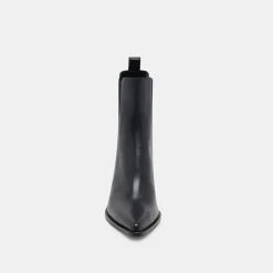 SHADIE H2O WIDE BOOTIES BLACK LEATHER^Dolce Vita Best