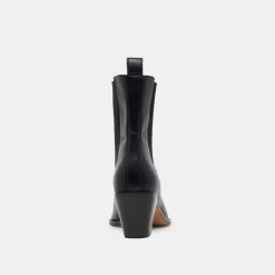 SHADIE H2O WIDE BOOTIES BLACK LEATHER^Dolce Vita Best