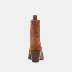 SHADIE H2O WIDE BOOTIES BROWN SUEDE^Dolce Vita Hot