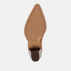 SHADIE H2O WIDE BOOTIES BROWN SUEDE^Dolce Vita Hot