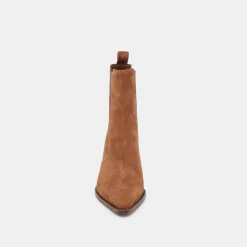 SHADIE H2O WIDE BOOTIES BROWN SUEDE^Dolce Vita Hot