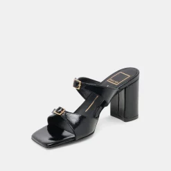 SHANE HEELS MIDNIGHT CRINKLE PATENT^Dolce Vita Best