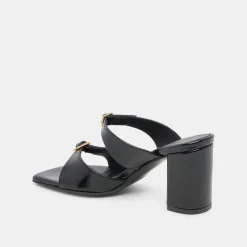 SHANE HEELS MIDNIGHT CRINKLE PATENT^Dolce Vita Best