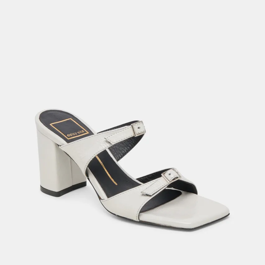 SHANE HEELS OFF WHITE CRINKLE PATENT^Dolce Vita Online