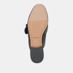 SIANNA FLATS BLACK RAFFIA^Dolce Vita New