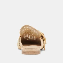 SIANNA FLATS NATURAL RAFFIA^Dolce Vita Clearance