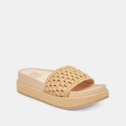 SIDONA SANDALS LT NATURAL RAFFIA^Dolce Vita Hot