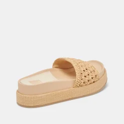 SIDONA SANDALS LT NATURAL RAFFIA^Dolce Vita Hot