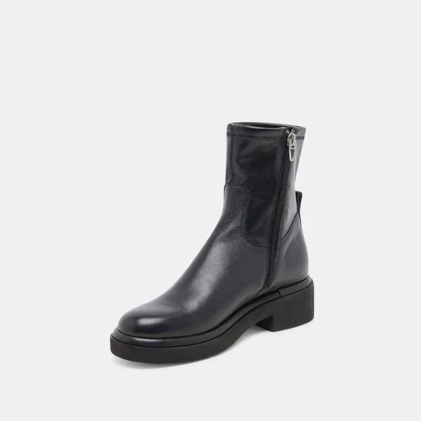 SIMAYA H2O BOOTS BLACK LEATHER^Dolce Vita Sale