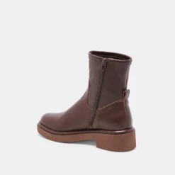 SIMAYA H2O BOOTS MAHOGANY LEATHER^Dolce Vita New