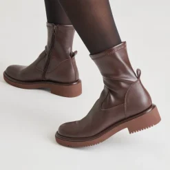 SIMAYA H2O BOOTS MAHOGANY LEATHER^Dolce Vita New
