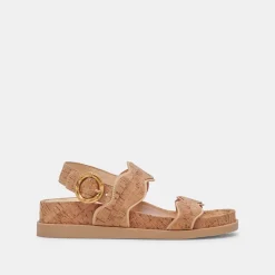 SINDY SANDALS NATURAL CORK^Dolce Vita Hot