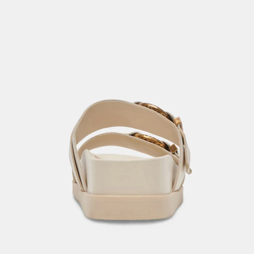 SOYA SANDALS WHITE LEATHER^Dolce Vita Best