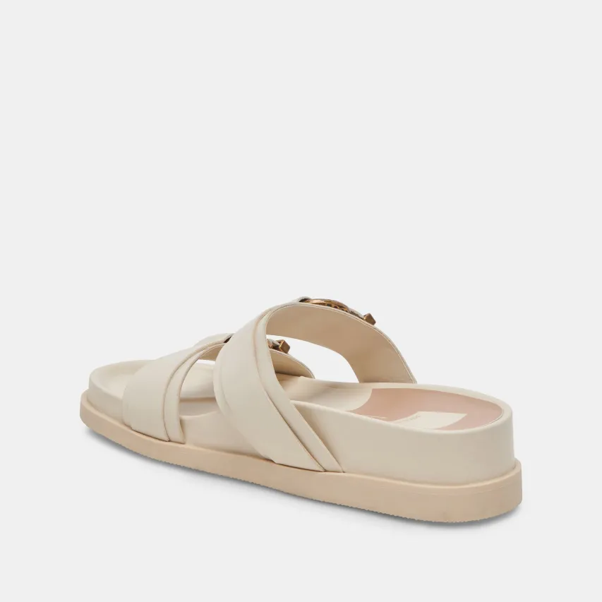 SOYA SANDALS WHITE LEATHER^Dolce Vita Best