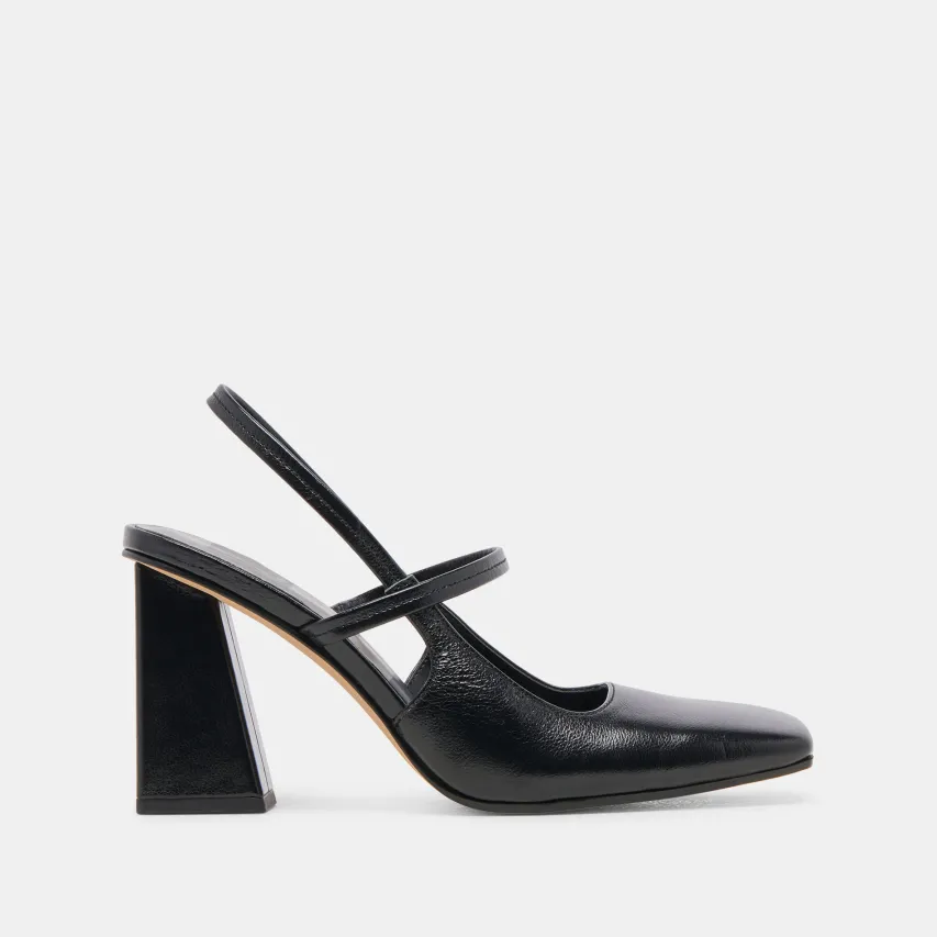 SOYER HEELS MIDNIGHT CRINKLE PATENT^Dolce Vita Hot