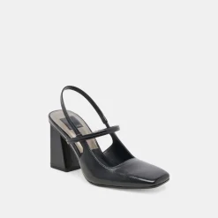 SOYER HEELS MIDNIGHT CRINKLE PATENT^Dolce Vita Hot