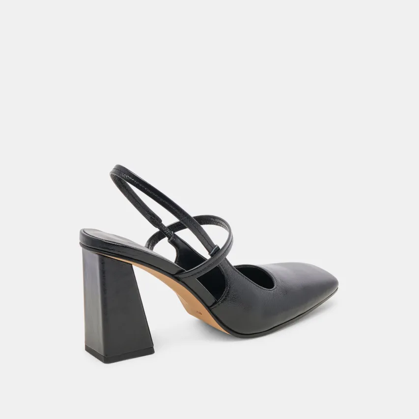SOYER HEELS MIDNIGHT CRINKLE PATENT^Dolce Vita Hot