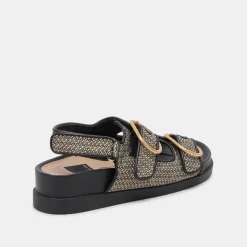 STARLA SANDALS BLACK MULTI WOVEN^Dolce Vita Sale