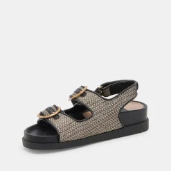 STARLA SANDALS BLACK MULTI WOVEN^Dolce Vita Sale