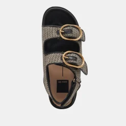 STARLA SANDALS BLACK MULTI WOVEN^Dolce Vita Sale