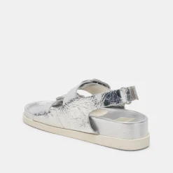 STARLA SANDALS SILVER DISTRESSED LEATHER^Dolce Vita Sale