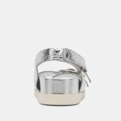 STARLA SANDALS SILVER DISTRESSED LEATHER^Dolce Vita Sale