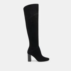 SURY WIDE CALF BOOTS ONYX SUEDE^Dolce Vita Best