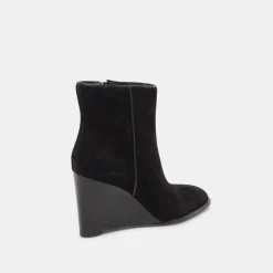 SUSANN WIDE BOOTIES ONYX SUEDE^Dolce Vita Online