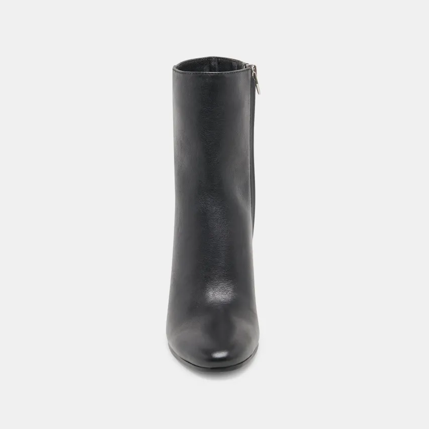 SUZY BOOTIES BLACK LEATHER^Dolce Vita New