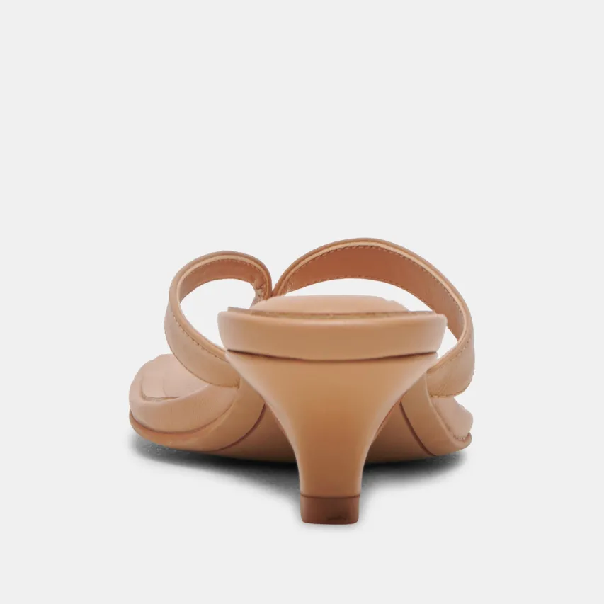 TASIAH SANDALS LIGHT TAN LEATHER^Dolce Vita Clearance