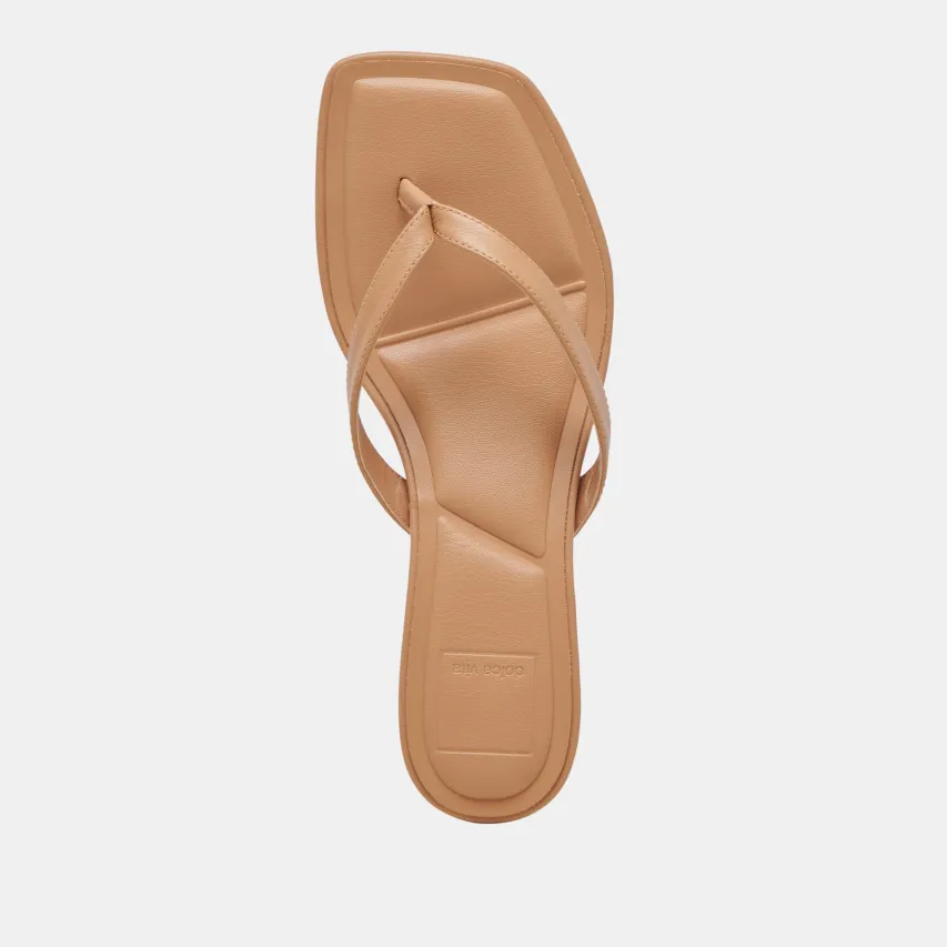 TASIAH SANDALS LIGHT TAN LEATHER^Dolce Vita Clearance