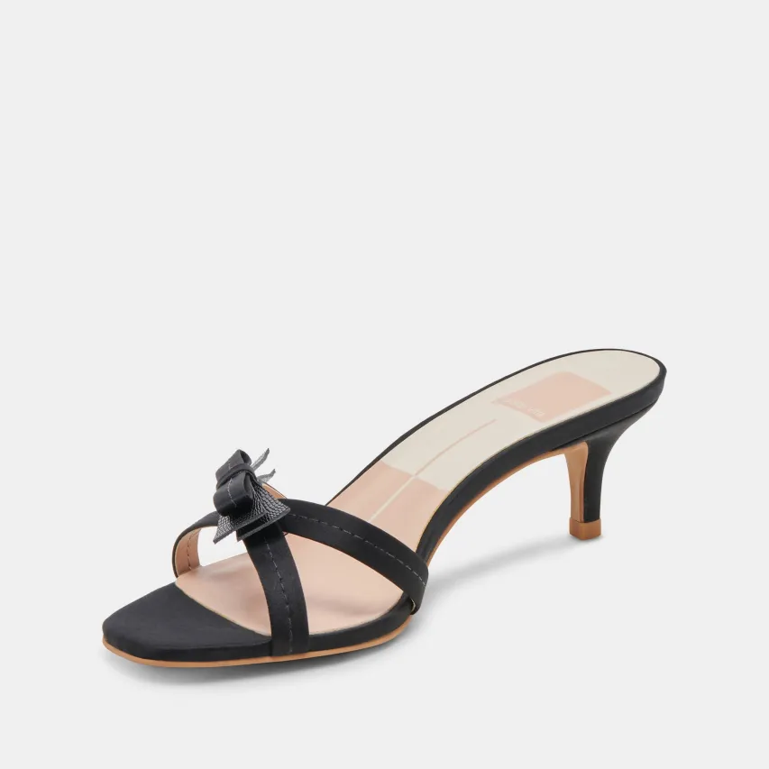 TERISA HEELS ONYX SATIN^Dolce Vita Best