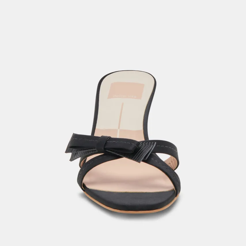 TERISA HEELS ONYX SATIN^Dolce Vita Best