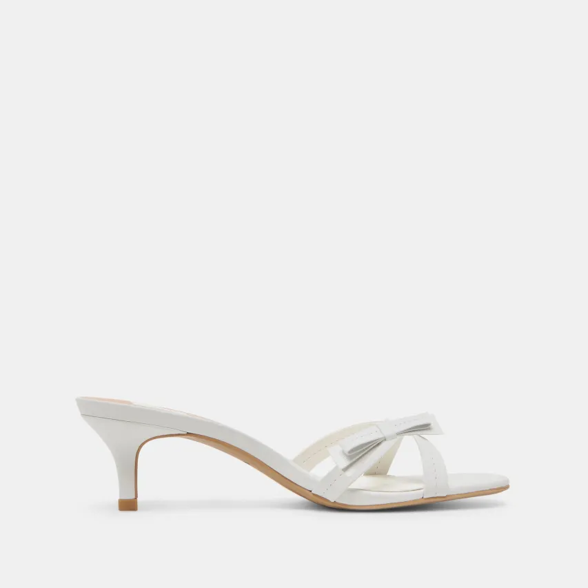 TERISA HEELS TRUE WHITE LEATHER^Dolce Vita Sale